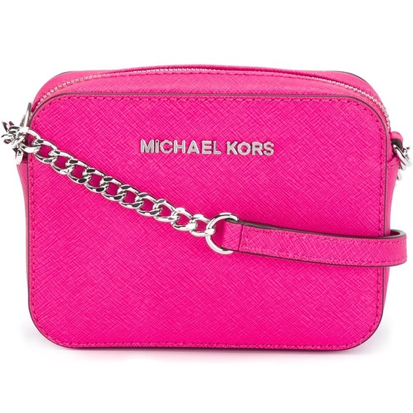 Michael Kors Hot Pink Mini Cross-Body Bag - Picture 5 of 5